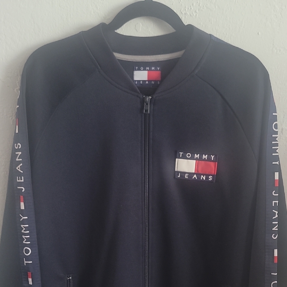 Tommy Jeans Navy Zip-Up Jacket